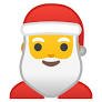 weihnachtsmann emoji von emojiterra.com
