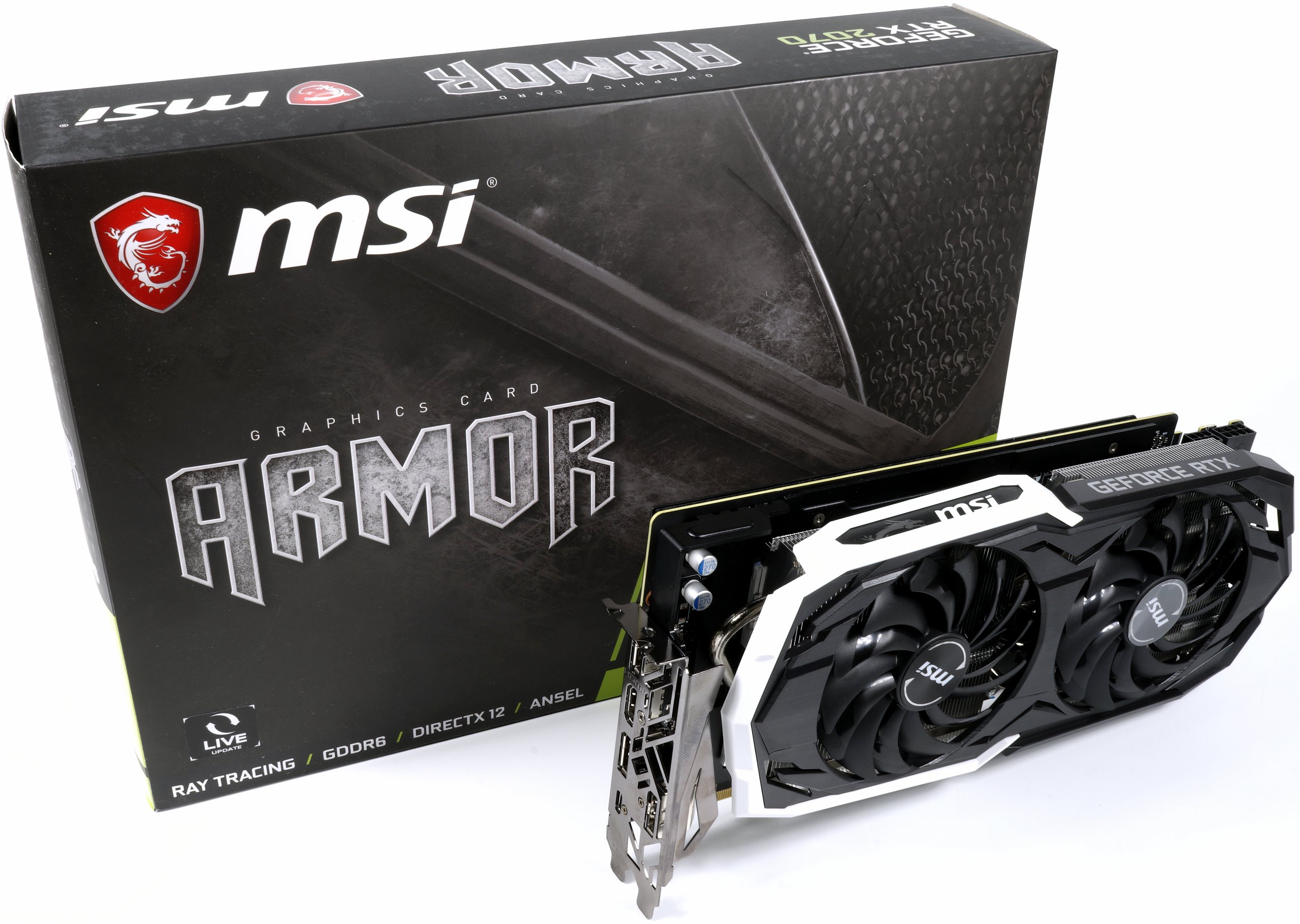 MSI GeForce RTX 2070 Armor in first 