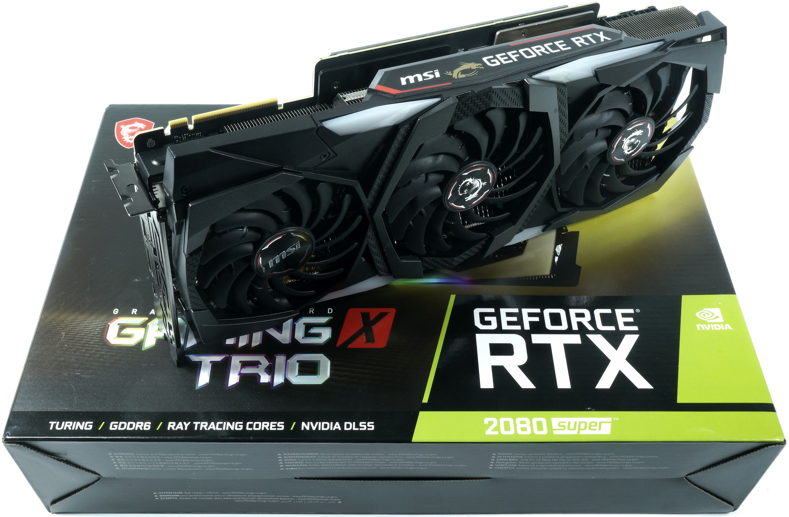 MSI型番【新品】GeForce RTX 2080 SUPER GAMING X TRIO - PCパーツ