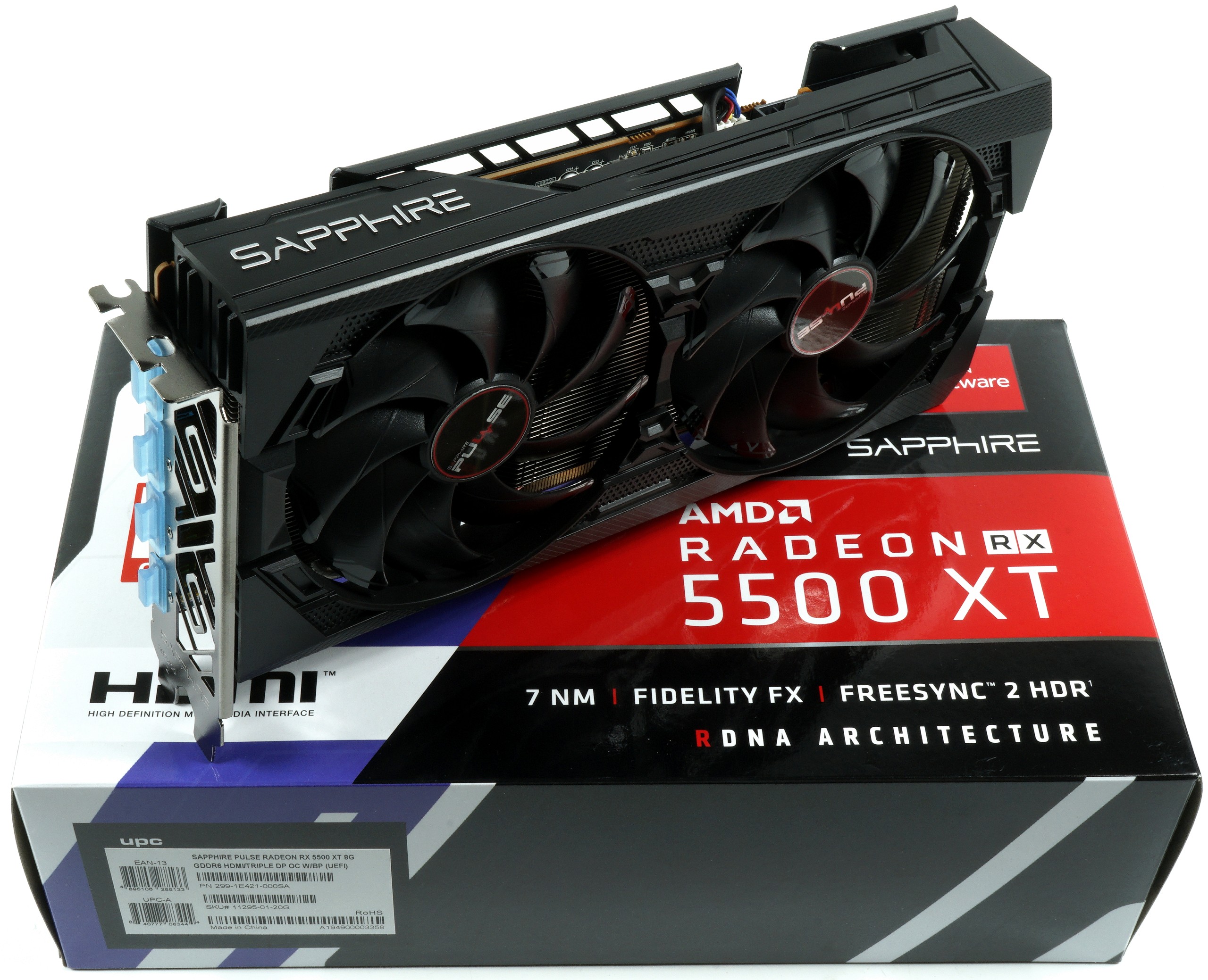 Sapphire Rx 5500 Xt Pulse 8 Gb In Review Cheap Can Also Be Quiet Igor Slab