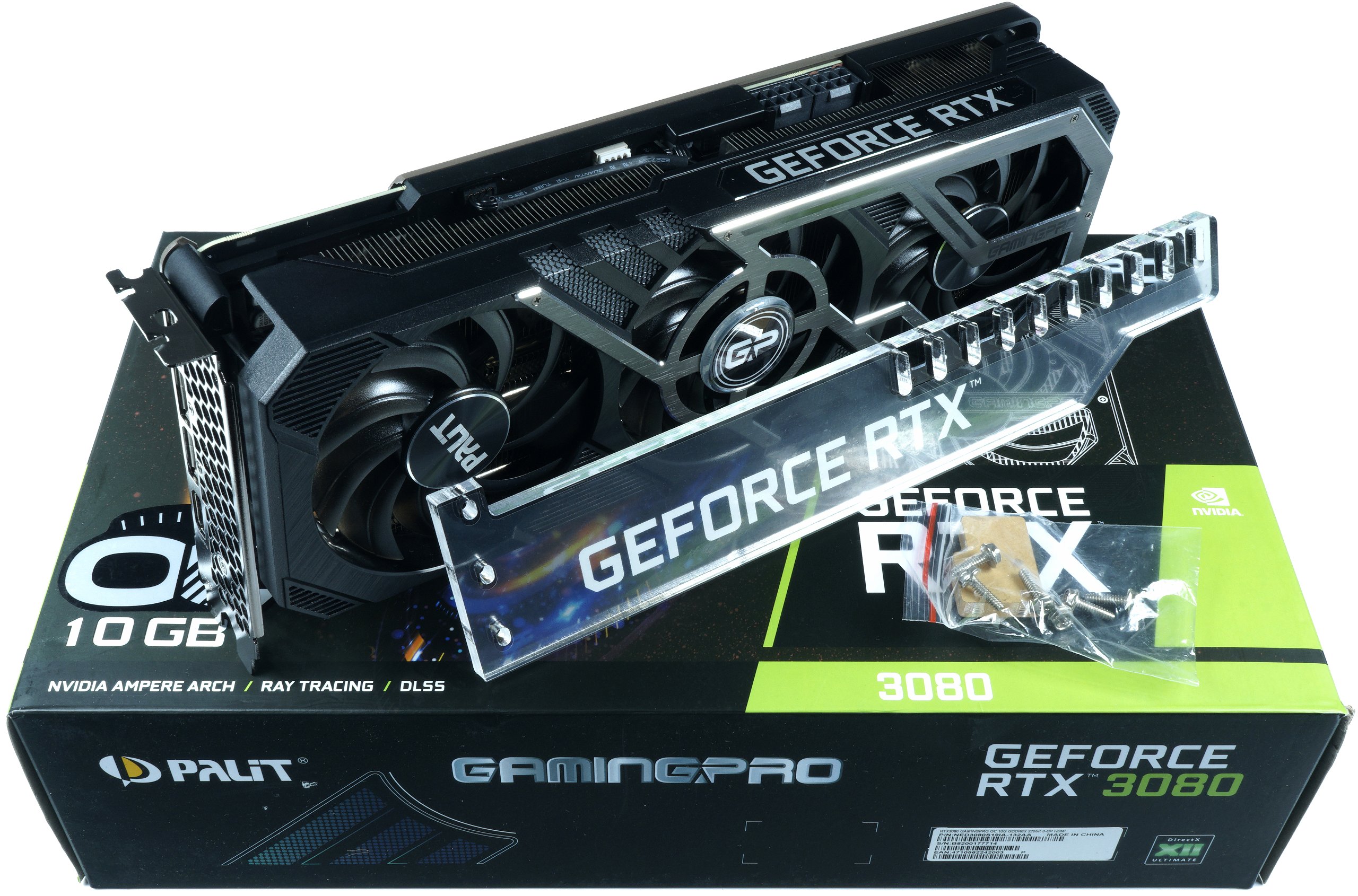 Palit Geforce Rtx 3080 Gamingpro Carte Graphique 10 Go Gddr6x Ray