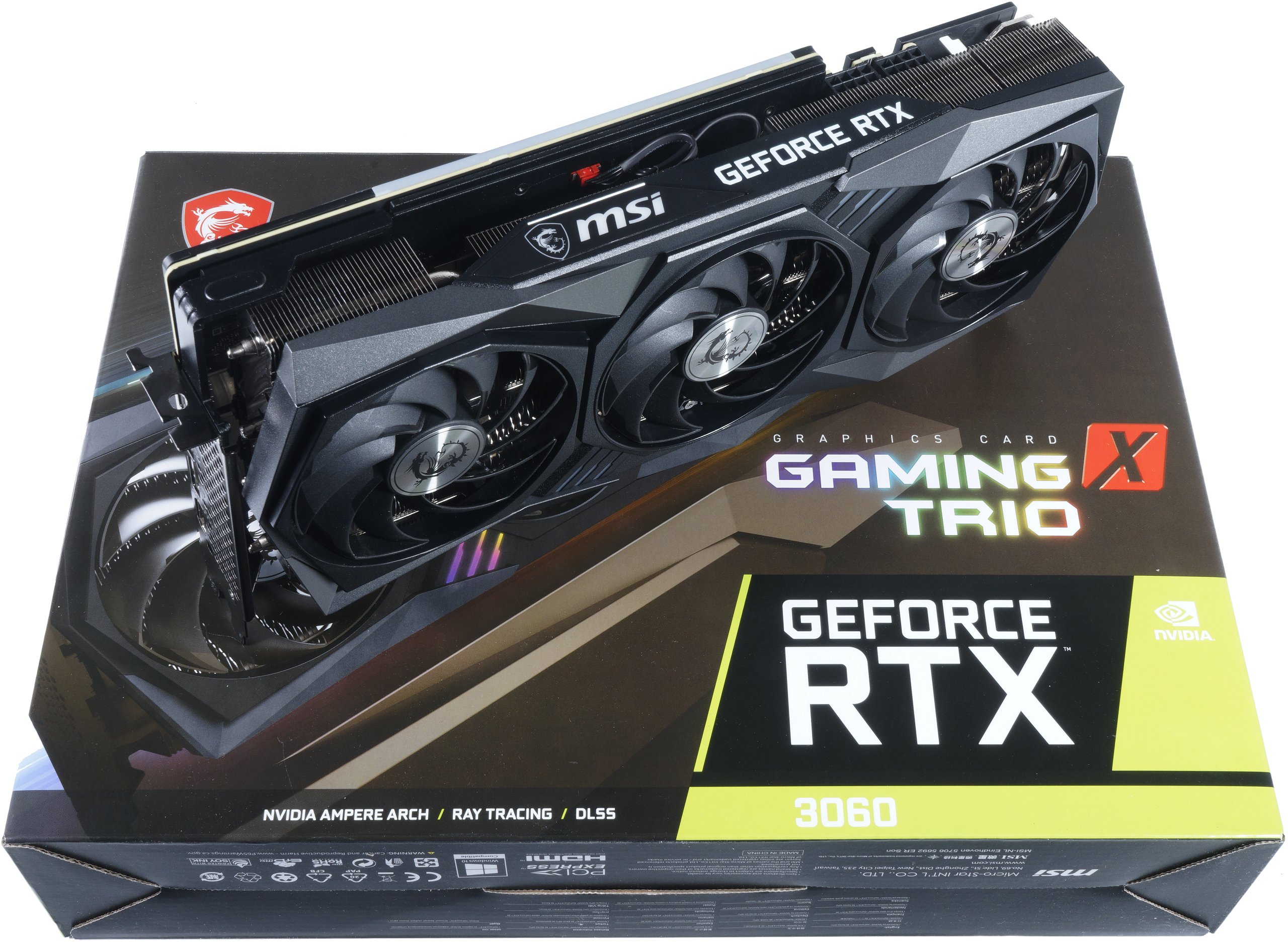 NVIDIA GeForce RTX 3060 12 GB Review with a custom card. Is the MSI RTX 3060  Gaming X Trio the new Ampere entry-level drug? | igor´sLAB