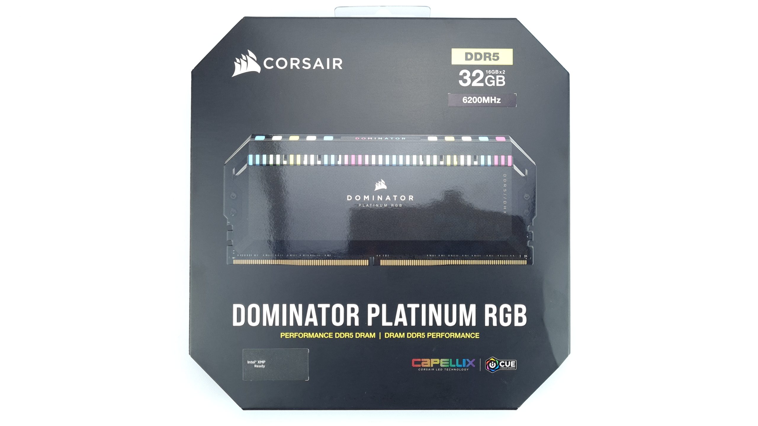 CORSAIR VENGEANCE DDR5 RAM 32GB (2x16GB) 6200MHz CL32 Intel XMP iCUE  Compatible Computer Memory - Black (CMK32GX5M2X6200C32) at