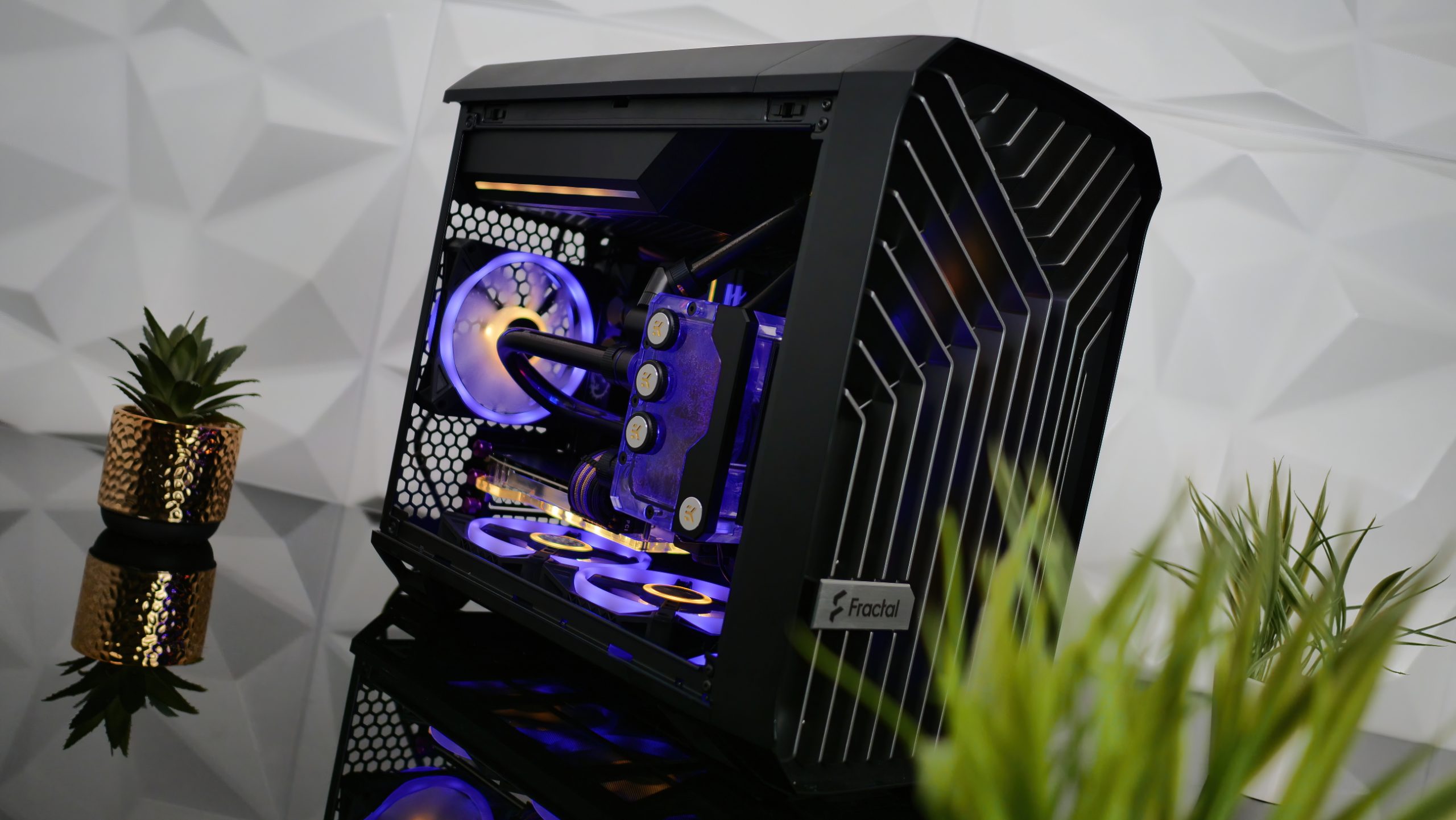 Fractal Design, North, Water Cooled Workstation by I-love-fungi