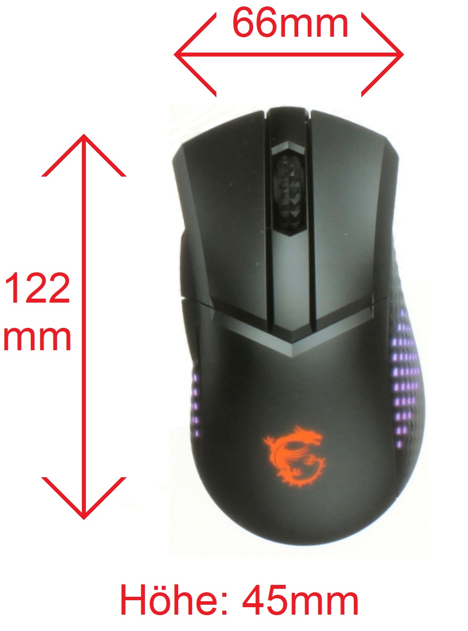 Gaming Maus mit Kabel? MSI ohne | und Seite Clutch im igor´sLAB Lightweight | GM51 GM51 Test oder Lightweight 4 Wireless
