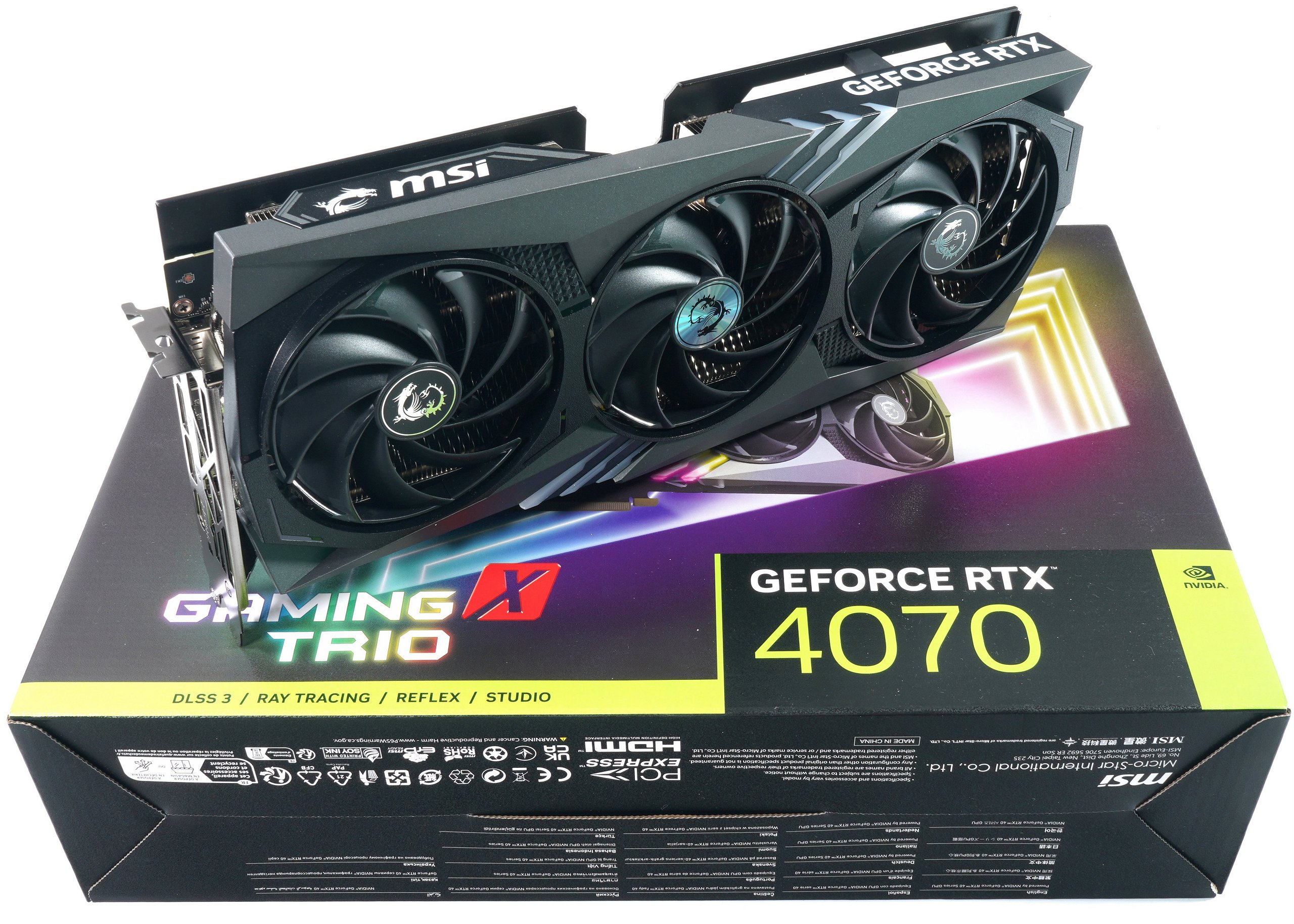 MSI GeForce RTX 4070 Ti Gaming X Review - Power Consumption