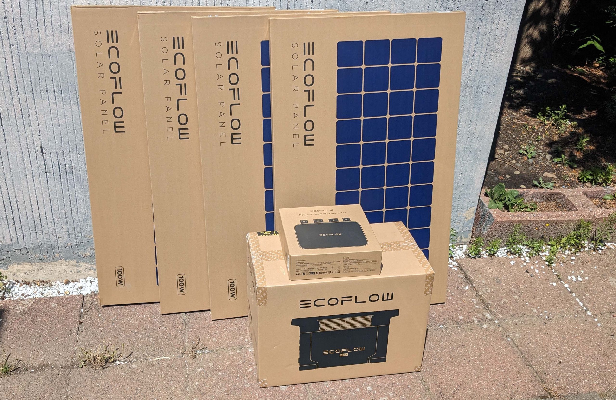 Ecoflow PowerStream Balcony Solar System 800W - Delta 2 Max
