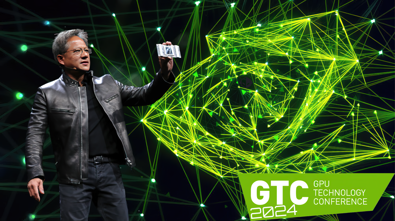 Neuigkeiten von NVIDIA GTC 2024 am 18. März Jensen Huang als Keynote