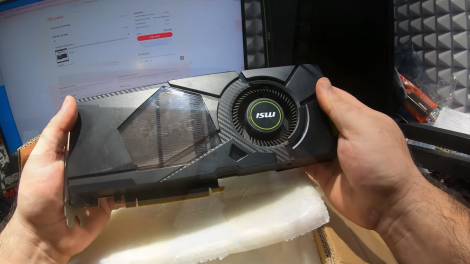 GPU Grafikkarte Test Review Tear Down Leistungsaufnahme Infrarot