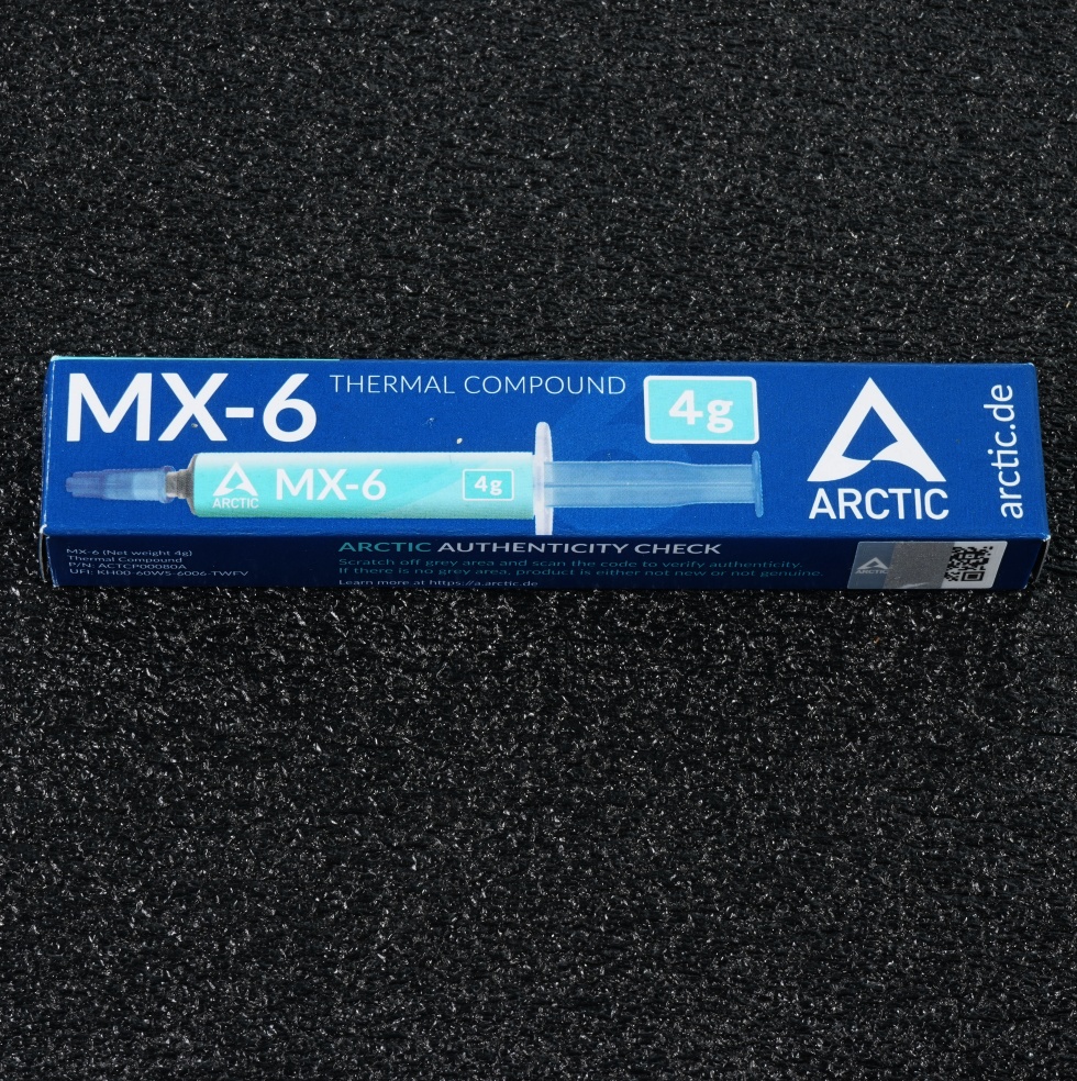 Arctic MX-6 thermal compound review - No more gray uniformity! Performant and not bad